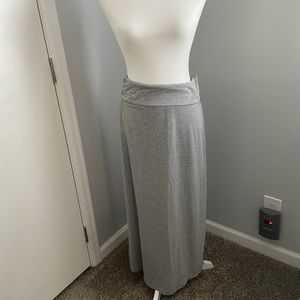 Light Gray Maxi Skirt